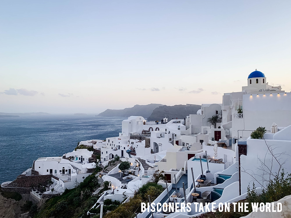 2 travelers flight to greece 3 nights at hotel. One Week In Greece Athens Santorini