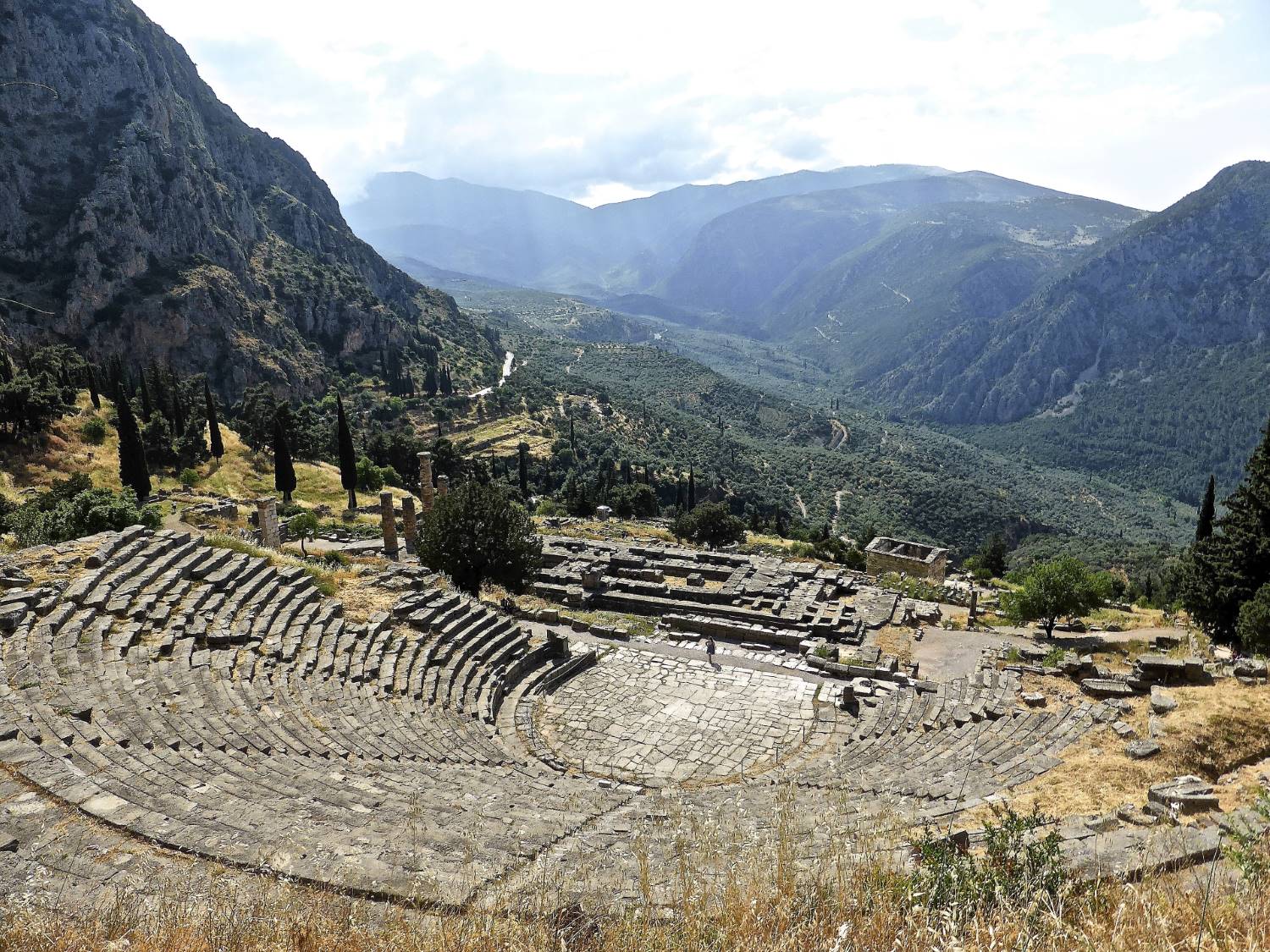 Delphi (delfí), lying on the slopes of mount parnassus high above the gulf of corinth, is one of the most famous historic sites in greece, known . Delphi A Journey To The Center Of The Earth Truevoyagers