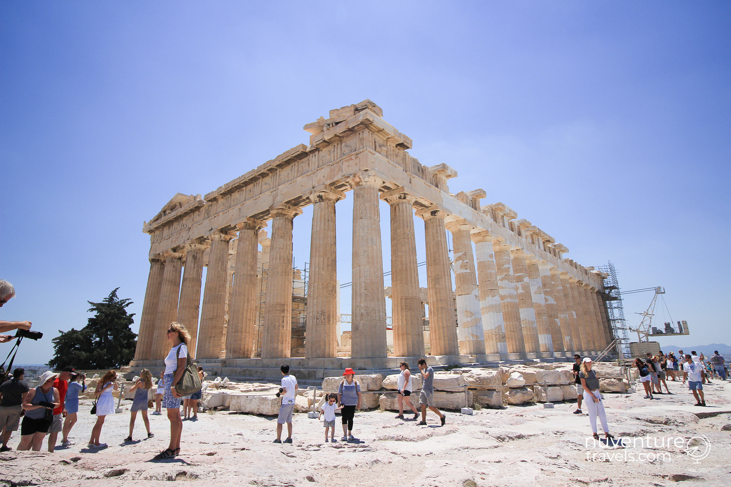 As you can see a lot of it still stands today. 10 Fun Facts About The Acropolis Parthenon In Athens Greece Nuventure Travels