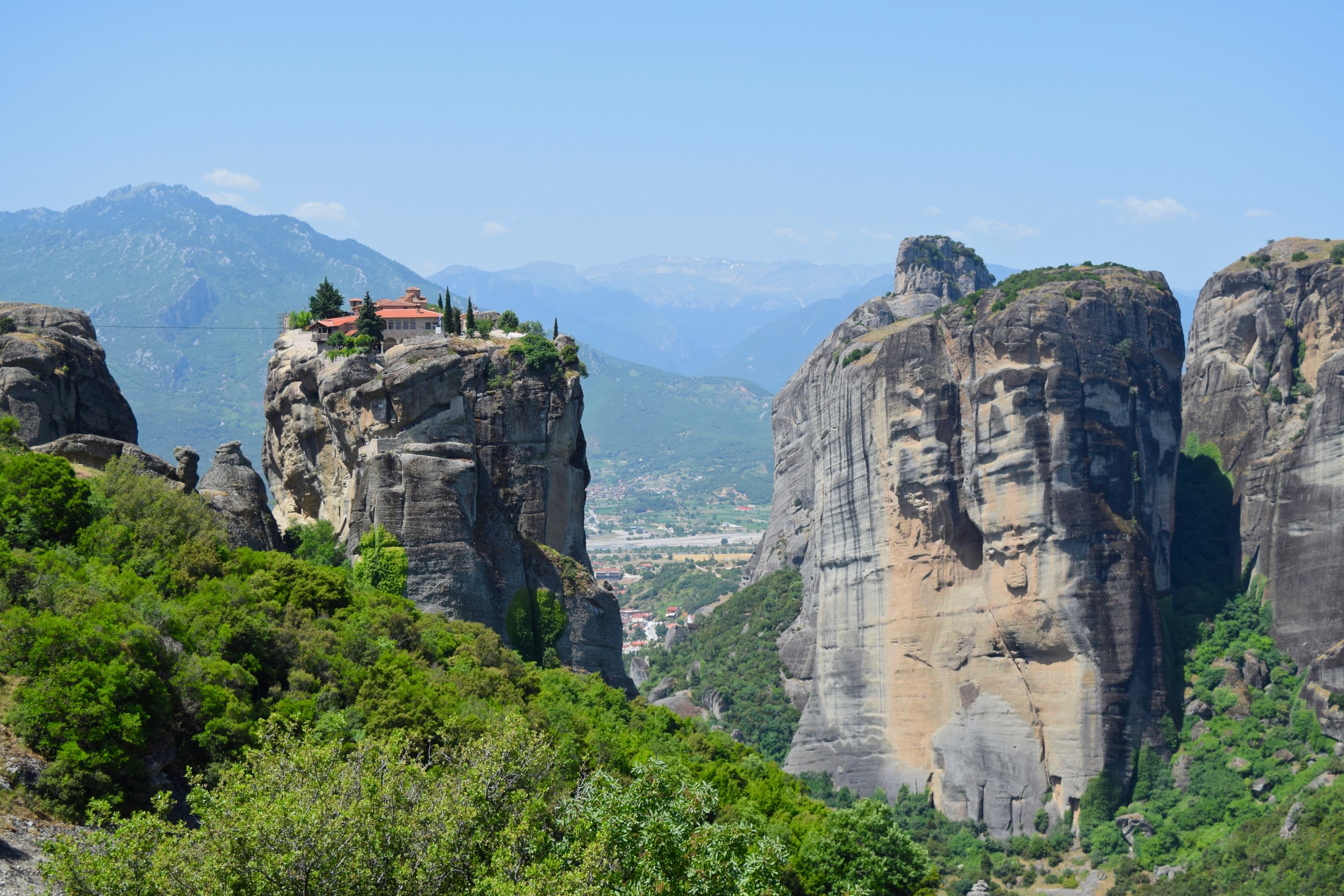 Follow the road to trikala and then to meteora. The Hanging Monasteries Of Meteora Arw Travels