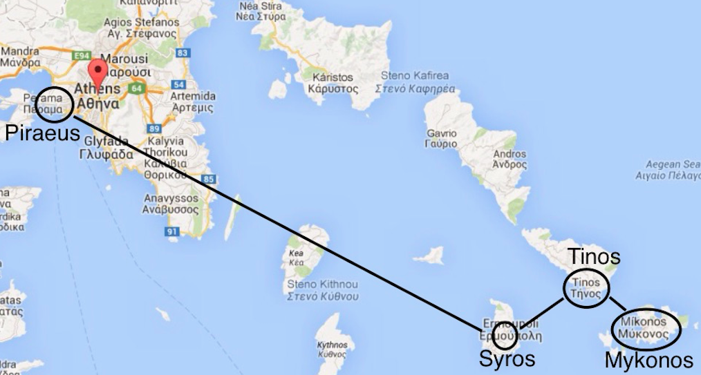 How to get to mykonos from athens? Trip Of A Lifetime Athens And Mykonos Greece Ferry Athens To Mykonos
