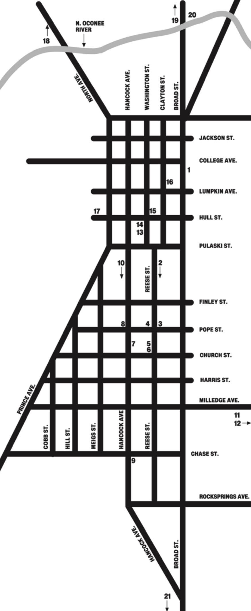 Picture 280 east dougherty street • athens ga 30601. Athens African American History Self Guided Tour Historic Athens Welcome Center