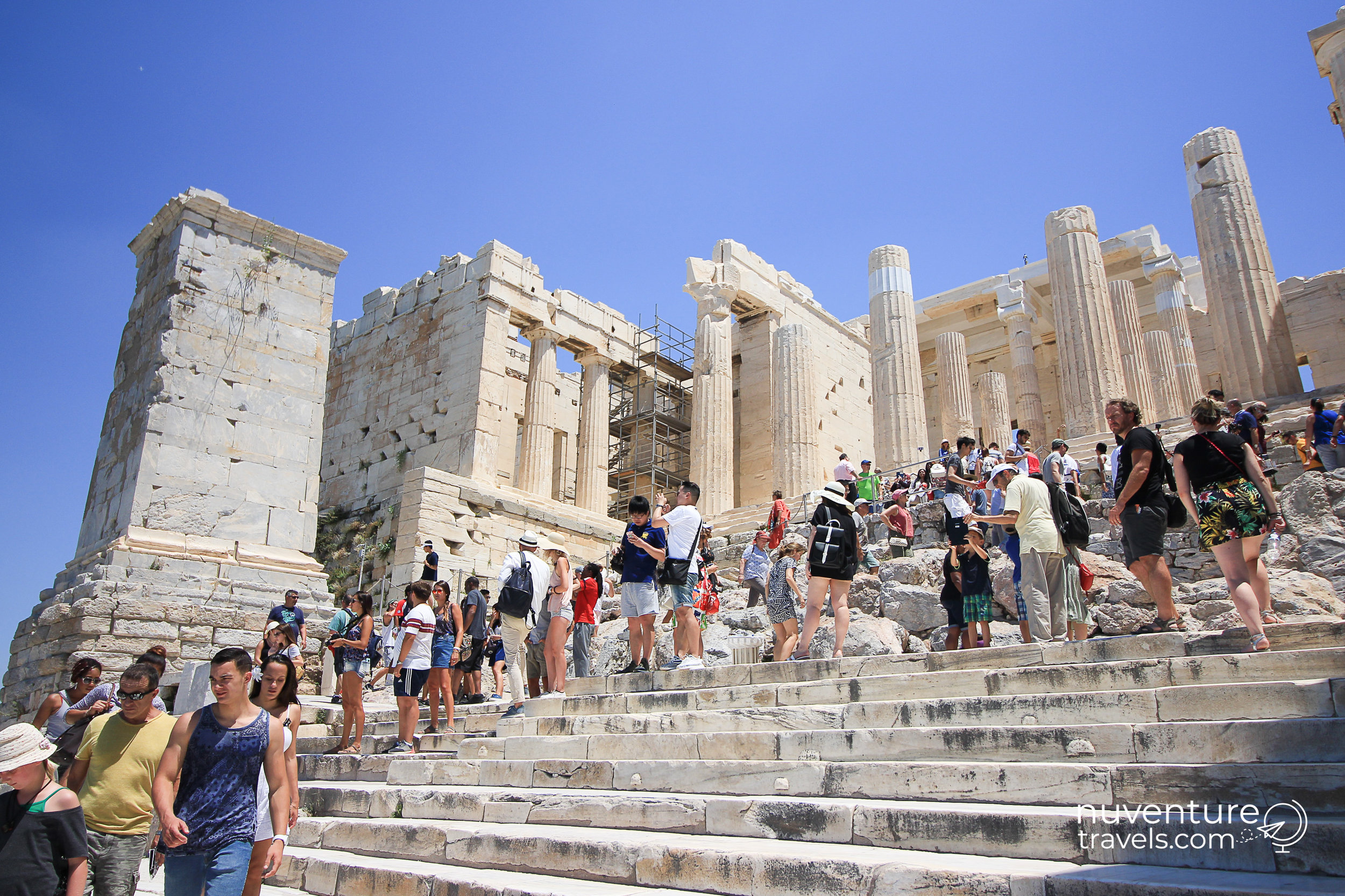 The star of athens postcards and arguably the most impressive of all the city’s ancient ruins, the parthenon stands proud atop the sacred rock of acropolis, high above the modern city. Tour The Acropolis Parthenon In Photos Nuventure Travels