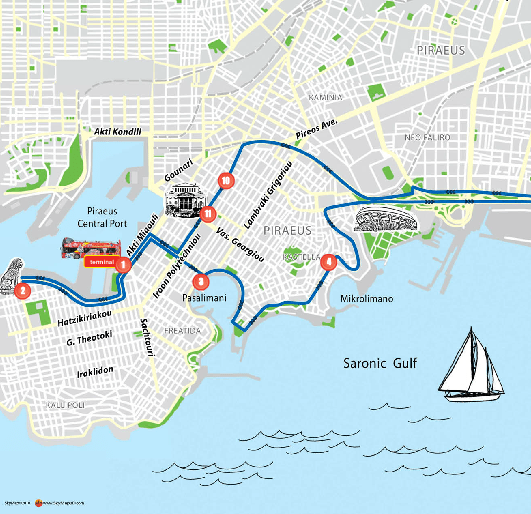 But even when armed with this map, you might still get lost. Touring Tips For Solo Travelers Visiting Athens