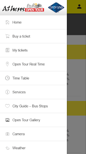 Amazing Athens Open Tour Yellow Buses&nbsp;Package