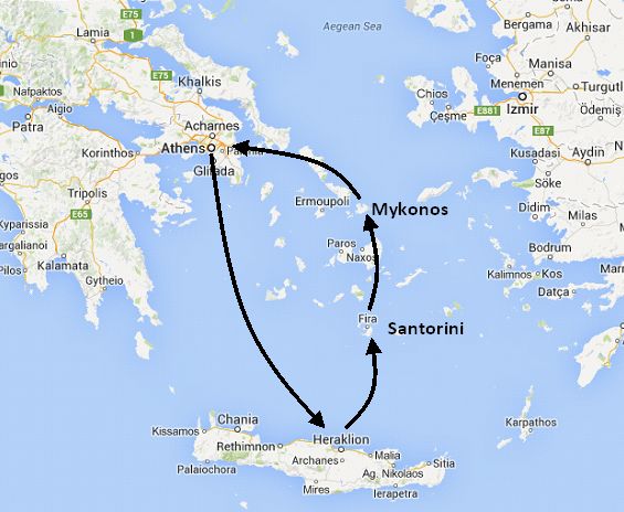 Travel From Athens Greece To Crete&nbsp;Packages