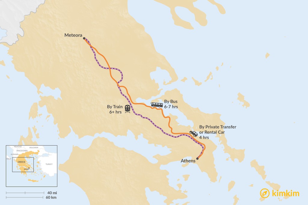 Amazing Athens To Meteora Greece&nbsp;Packages