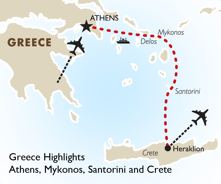 Best Athens Mykonos Or Santorini&nbsp;Package
