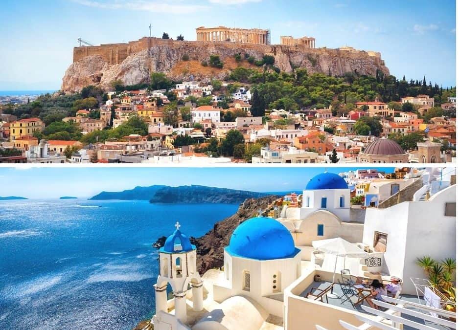 Travel Athens To&nbsp;Santorini