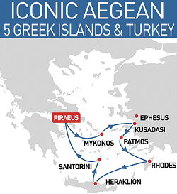 45+ Athens Mykonos Santorini Crete&nbsp;Map