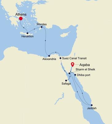 Best Cruise Athens To Dubai&nbsp;2022