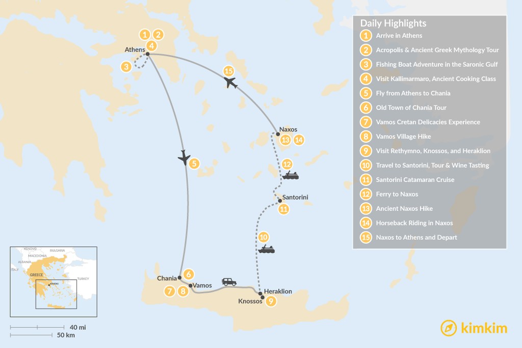27+ Island Hopping From Athens To&nbsp;Crete