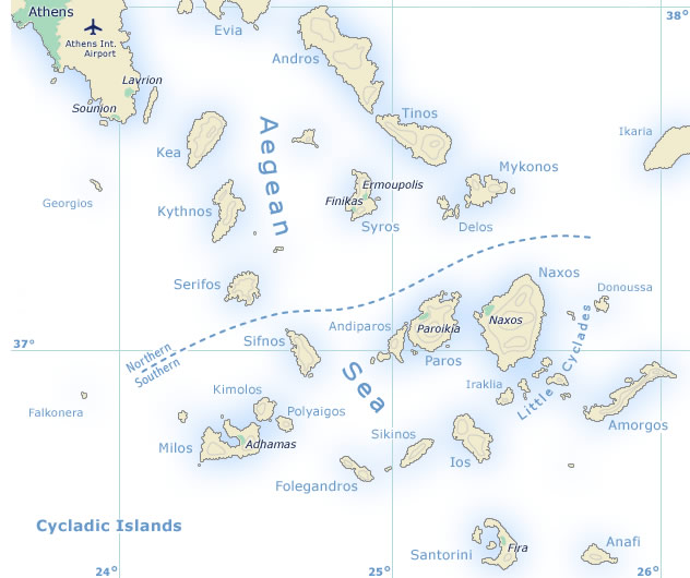 18+ Athens Mykonos Aegean&nbsp;Package