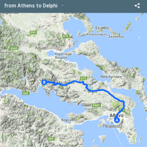 Delphi To Athens Bus Timetable&nbsp;Package