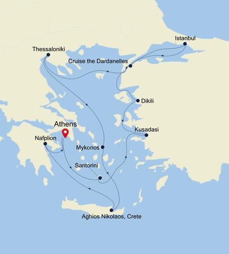 Exploring Athens To Mykonos Distance&nbsp;Packages