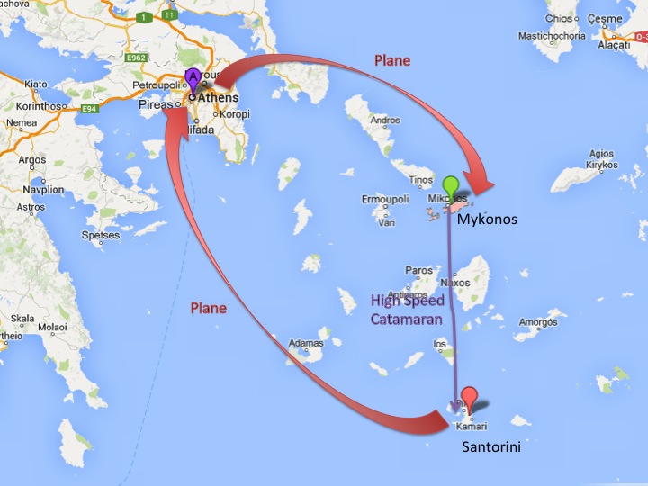 Exploring Athens Go&nbsp;Mykonos