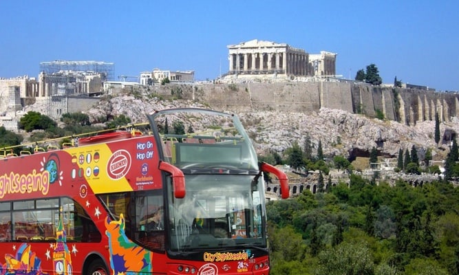 Exploring Athens Tour Bus Hop On Hop&nbsp;Off
