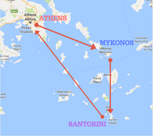 Best Athens Mykonos Santorini&nbsp;Packages